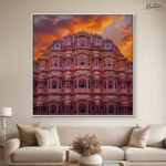 Mahal Sunset Drama Canvas Wall art - Image 10