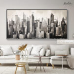 Tribal Harvest Glyph Canvas art - Image 10