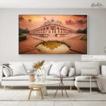 Tribal Woodland Bear Canvas art - Image 10