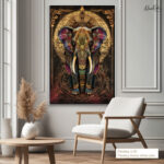 Royal Gajraj Canvas art - Image 10