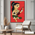 The Crimson Throne Canvas Art - Image 11