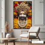 Baba Khatu Shyam Canvas Wall Art - Image 11