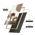 Tribal Geometry Acrylic Wall Art - Image 11