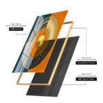 Art Deco Bloom Acrylic Wall Art - Image 11