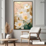 Golden Purity Canvas Wall Art - Image 11
