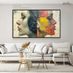 Pale Peony Whisper Canvas Wall Art - Image 12