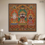 Puri Trio Mandala Canvas Wall art - Image 9