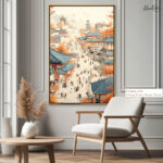 Tang Dynasty Street Canvas wall Art - Image 5
