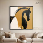 Stallion Silhouette canvas Art - Image 11
