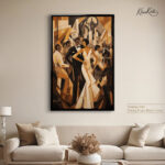 Bold Tango Couple Artwork canvas art - Image 10