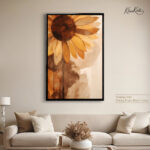 Golden Petal Sunflower Canvas art - Image 11