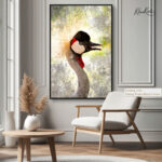 Regal Crowned Crane Canvas art - Image 11