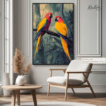 Scarlet Macaws Canvas art - Image 11