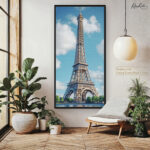Paris Blue Sky Canvas art - Image 11