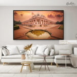 Tribal Woodland Bear Canvas art - Image 11