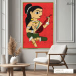 The Crimson Throne Canvas Art - Image 12