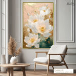 Golden Purity Canvas Wall Art - Image 12