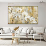 Gilded Orchid Canvas Wall Art - Image 10