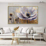 Lunar Bloom Canvas Wall Art - Image 12