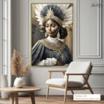 Golden Flow Canvas Wall Art - Image 12