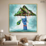 Govardhan's Gentle Lift Canvas Wall art - Image 10