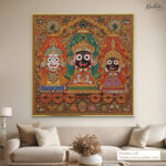 Puri Trio Mandala Canvas Wall art - Image 10