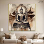 Pagoda Peace Canvas Wall art - Image 10