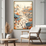 Tang Dynasty Street Canvas wall Art - Image 4