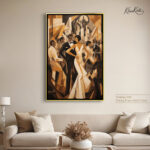Bold Tango Couple Artwork canvas art - Image 11