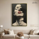 Dark Flame Elegance canvas Art - Image 12