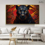 Faceted Panther Canvas art - Image 12