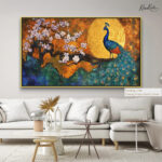 Moonlit Peacock Canvas art - Image 12