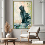 Midnight Bloom Canvas art - Image 11