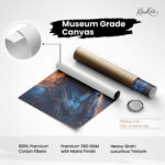 Fire and Ice Yogi Canvas Art - Image 13