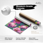 Fuchsia Dream Canvas Wall Art - Image 13