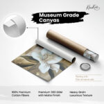 Gilded Lilies Canvas Wall Art - Image 13