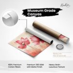 Trio Lotus Canvas Wall Art - Image 13