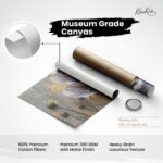 Lunar Bloom Canvas Wall Art - Image 13