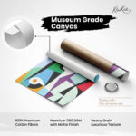 Glimmering Bamboo Canvas Wall Art - Image 13