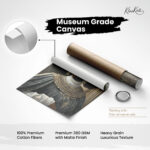 Golden Flow Canvas Wall Art - Image 13