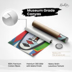 Bold Geometry Canvas Wall Art - Image 13