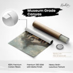 White Gold Anemone Canvas Wall Art - Image 13