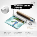 Govardhan's Gentle Lift Canvas Wall art - Image 11