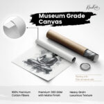 Zen Ink Meditation Canvas Wall art - Image 11