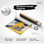 Woman with a lemon head canvas Art - Image 13