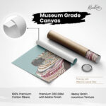 Color-Inspired Zebral Canvas art - Image 13