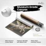 Majestic Winged Unicorn Canvas art - Image 13