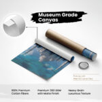 Taj Reflecting Blue Canvas art - Image 13