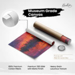 Neon City Dusk Canvas art - Image 13