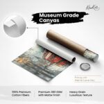 Sienna Turban Queen Canvas art - Image 13